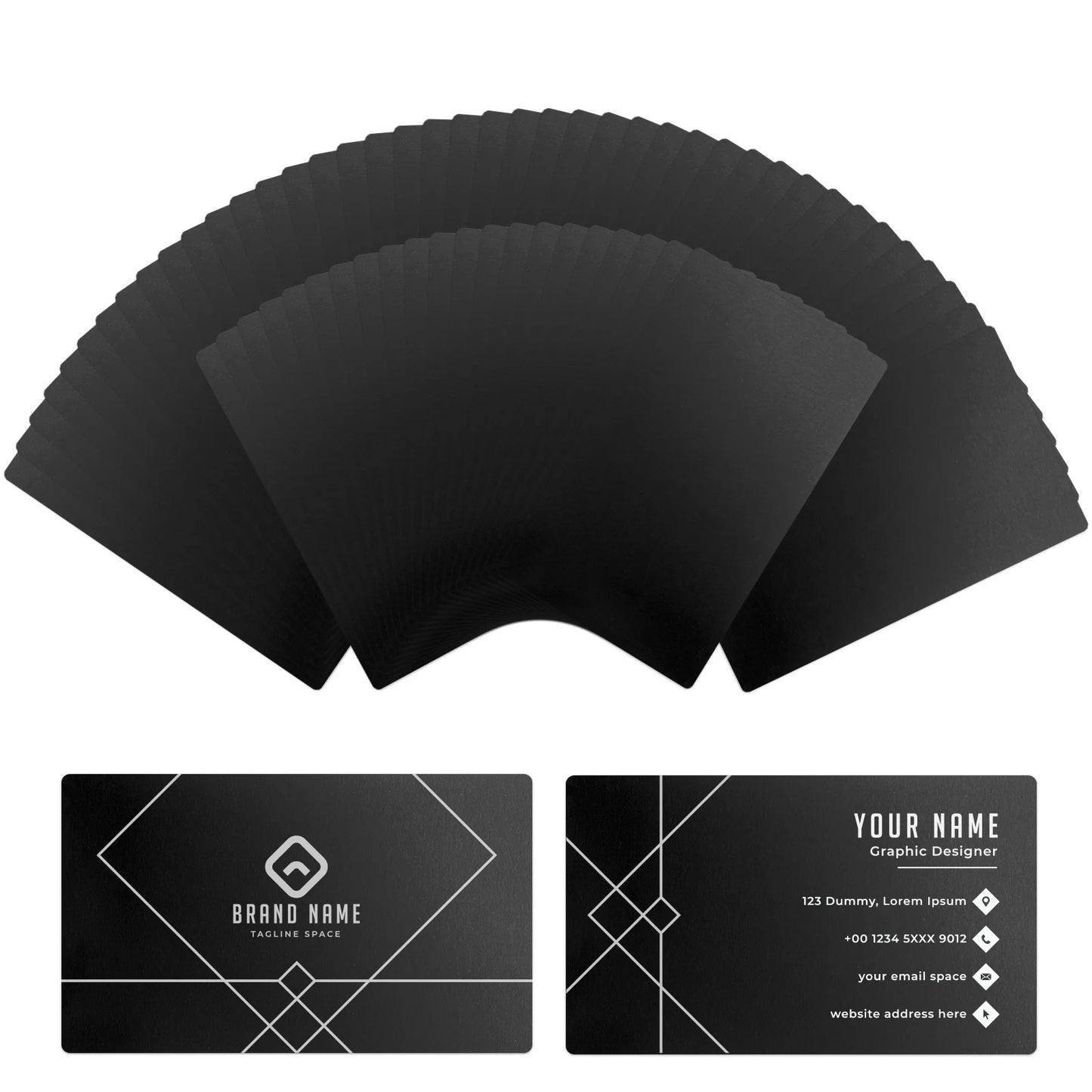Premium Aluminum Business Cards