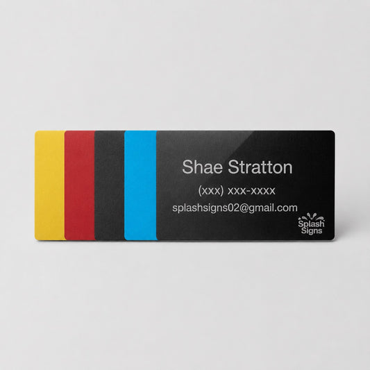 Premium Aluminum Business Cards