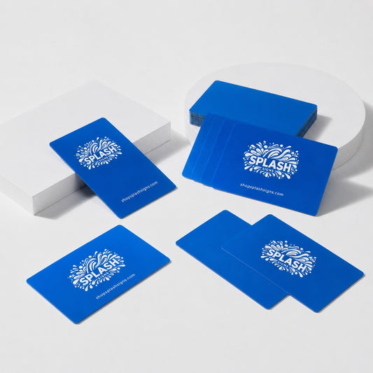 Premium Aluminum Business Cards